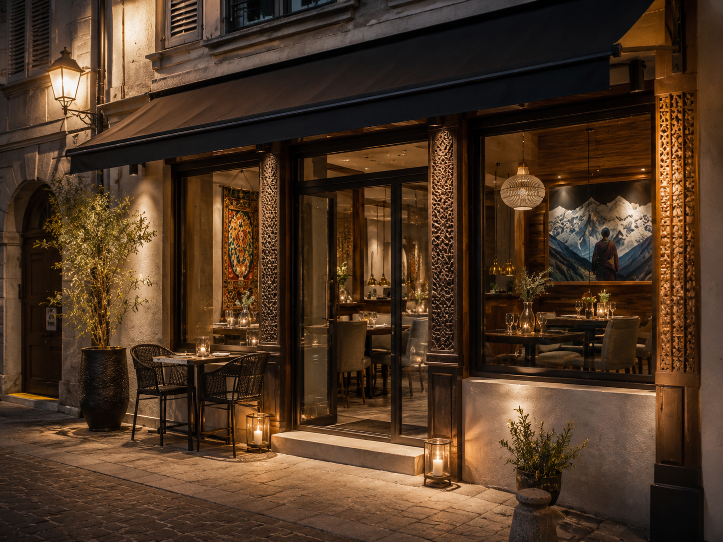 Façade du restaurant AMA Buffet à Angers